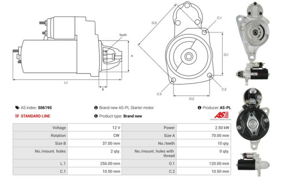 Starter motor / Starter, Image 5