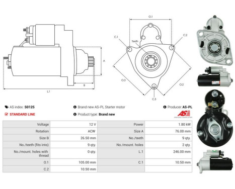 Starter motor / Starter, Image 5