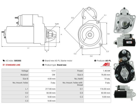 Starter motor / Starter, Image 5