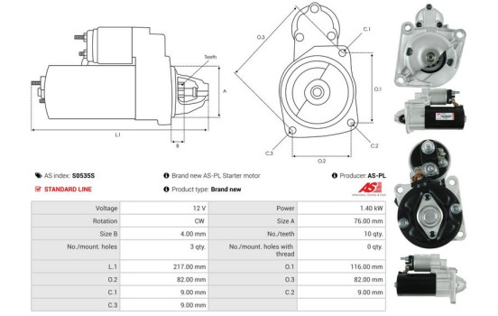 Starter motor / Starter, Image 5