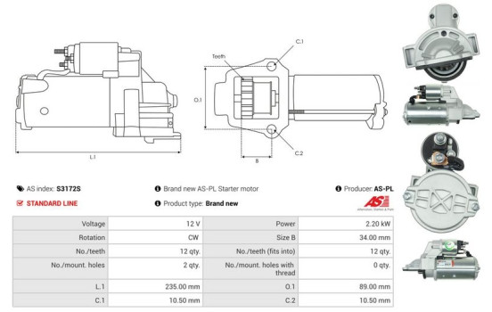 Starter motor / Starter, Image 5