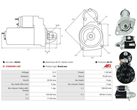 Starter motor / Starter, Image 5