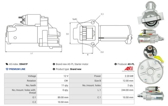 Starter motor / Starter, Image 5