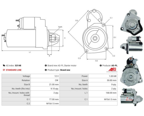 Starter motor / Starter, Image 5