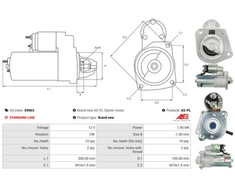 Starter motor / Starter, Image 5