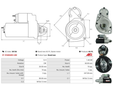 Starter motor / Starter, Image 5