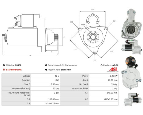 Starter motor / Starter, Image 5