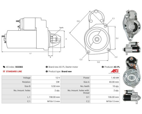Starter motor / Starter, Image 5