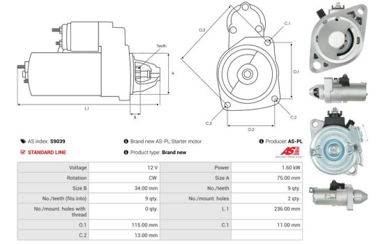 Starter motor / Starter, Image 5