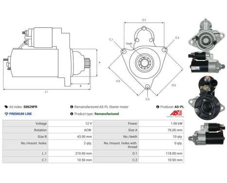 Starter motor / Starter, Image 5