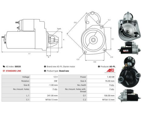 Starter motor / Starter, Image 5