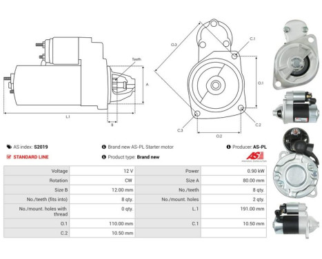 Starter motor / Starter, Image 5