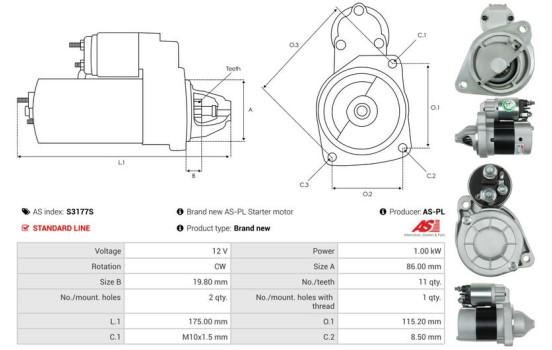 Starter motor / Starter, Image 5