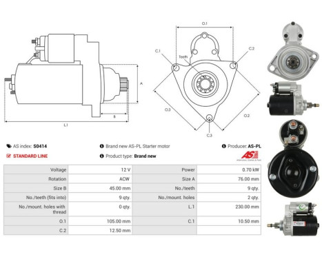 Starter motor / Starter, Image 5
