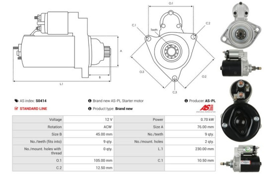 Starter motor / Starter, Image 5