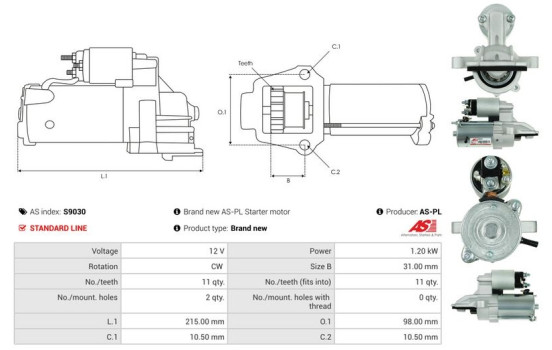 Starter motor / Starter, Image 5