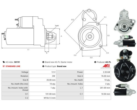 Starter motor / Starter, Image 5