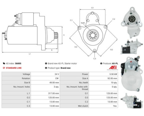 Starter motor / Starter, Image 5