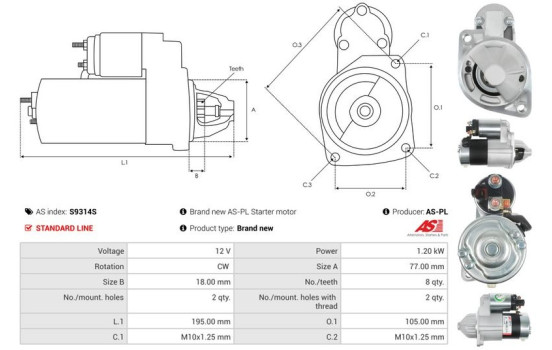 Starter motor / Starter, Image 5