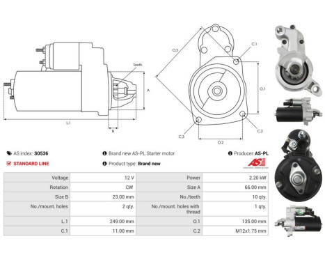 Starter motor / Starter, Image 5