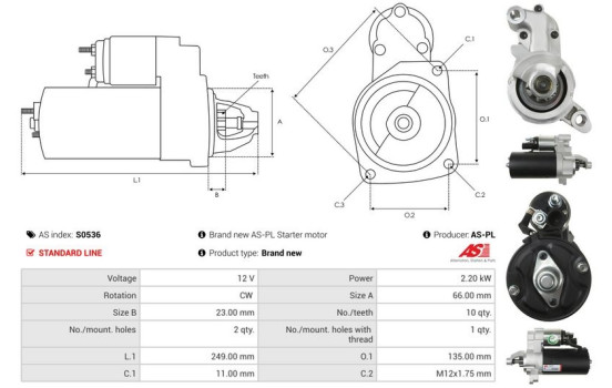Starter motor / Starter, Image 5