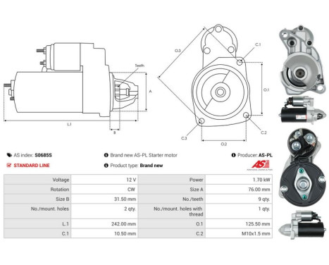Starter motor / Starter, Image 5