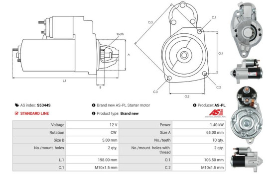 Starter motor / Starter, Image 5