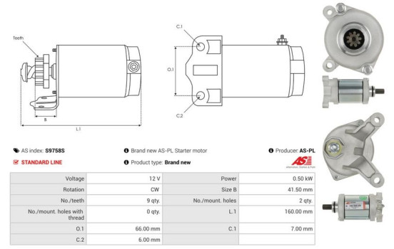 Starter motor / Starter, Image 5