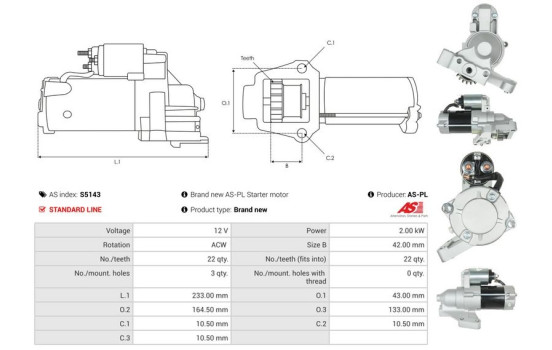 Starter motor / Starter, Image 5