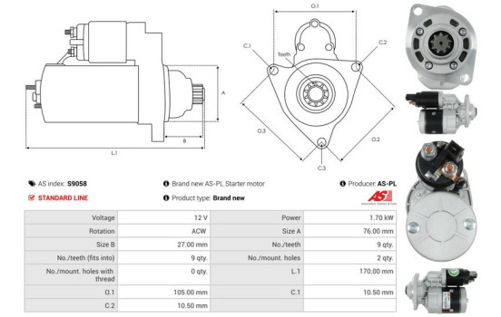 Starter motor / Starter, Image 5
