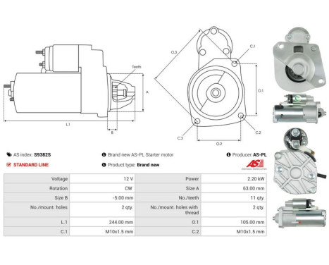 Starter motor / Starter, Image 5