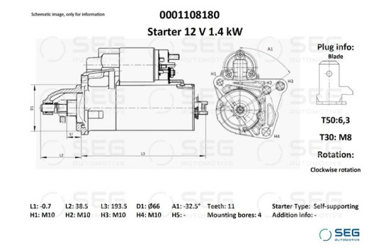 Starter motor / Starter, Image 6