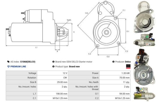 Starter motor / Starter, Image 5