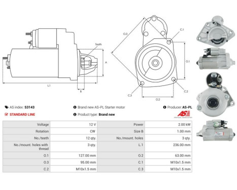 Starter motor / Starter, Image 5