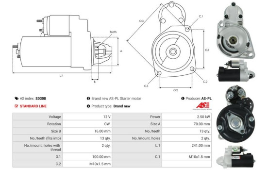 Starter motor / Starter, Image 5