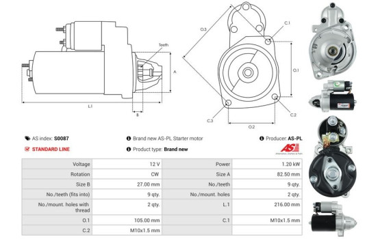 Starter motor / Starter, Image 5