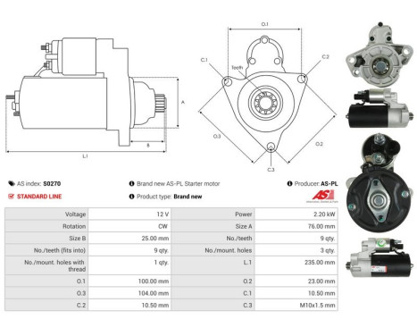 Starter motor / Starter, Image 5