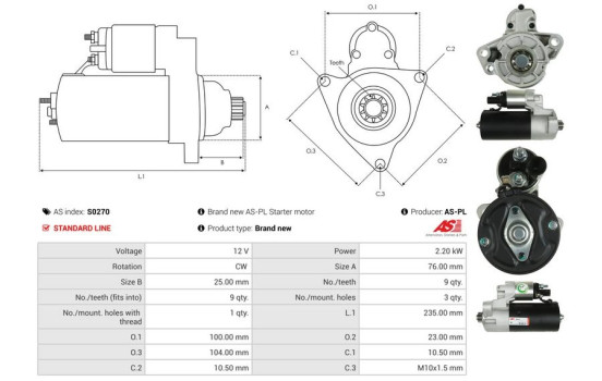 Starter motor / Starter, Image 5