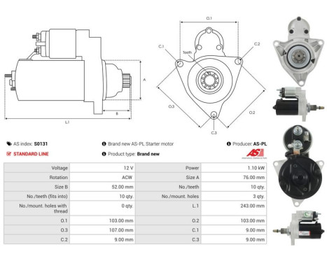 Starter motor / Starter, Image 5