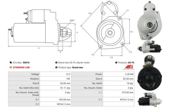Starter motor / Starter, Image 5