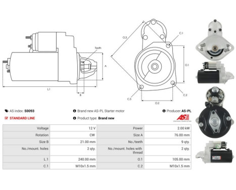 Starter motor / Starter, Image 5