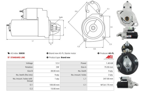 Starter motor / Starter, Image 5