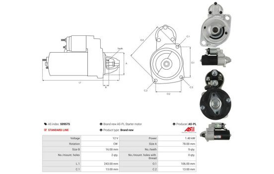 Starter motor / Starter, Image 5
