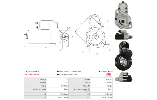 Starter motor / Starter, Image 5