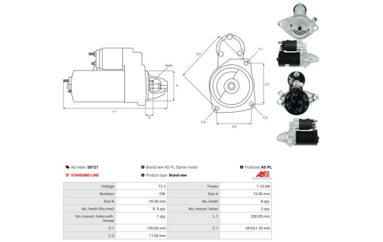 Starter motor / Starter, Image 5