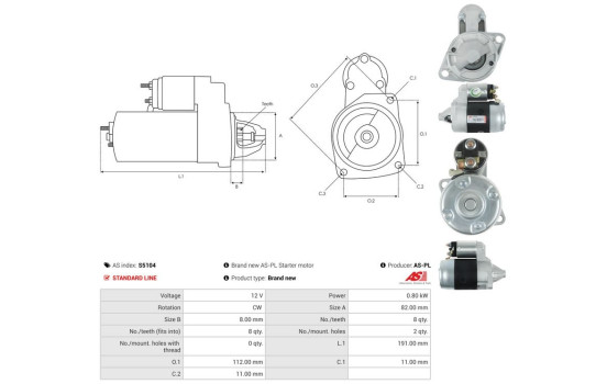 Starter motor / Starter, Image 5