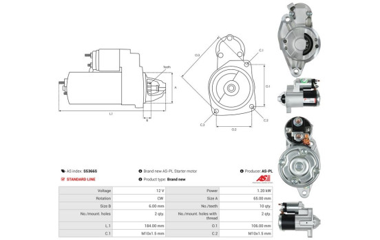 Starter motor / Starter, Image 5