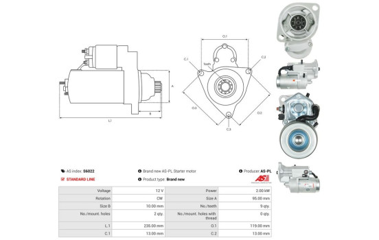 Starter motor / Starter, Image 5