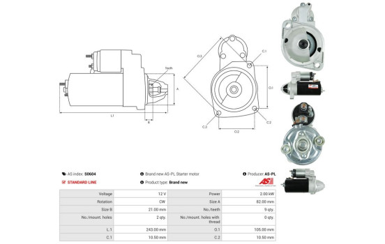 Starter motor / Starter, Image 5