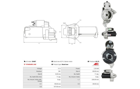 Starter motor / Starter, Image 5